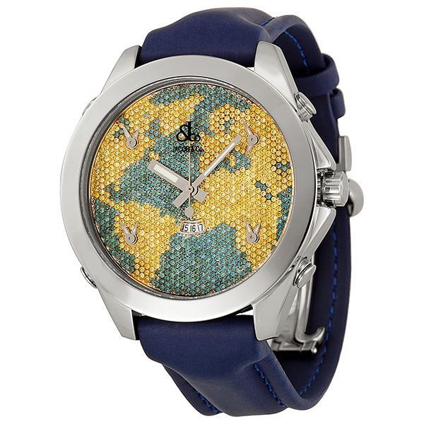 Jacob & Co. Masterpiece JC47YB Time Zone Chronograph Watch