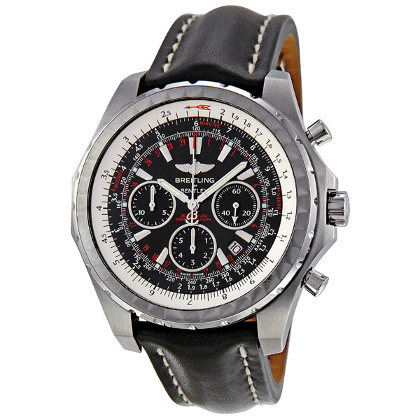 Breitling Bentley A2536313/B954 Swiss Replica Auto Chrono Watch - Jet Black Dial