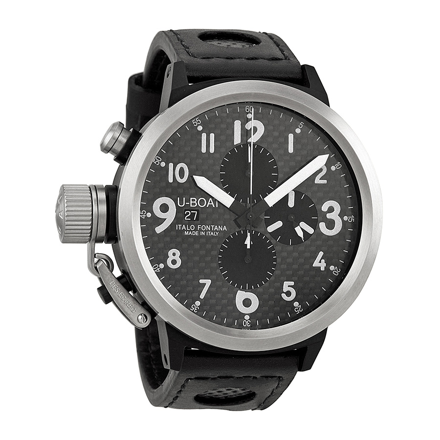 U-Boat Flightdeck Diver 41mm Steel Automatic Dark Blue Face Watch