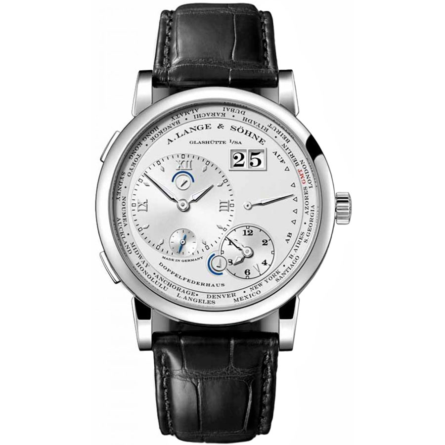 A. Lange & Sohne 116.039 Hand-Wound Silver Dial Rose Gold Watch