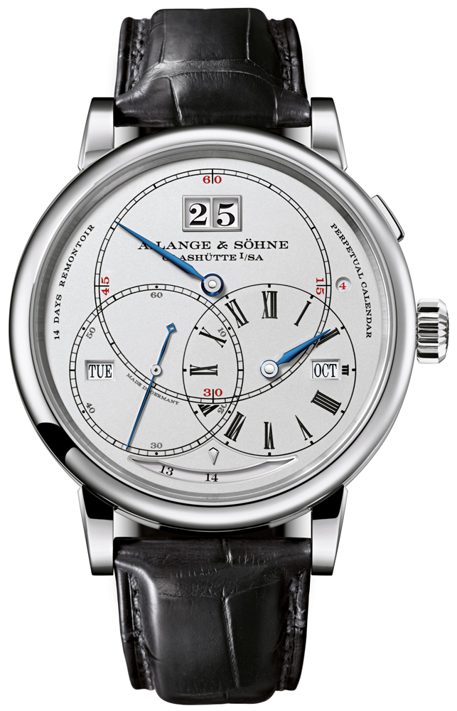 A. Lange & Sohne German Craftsmanship 41mm Automatic Moon Phase Watch