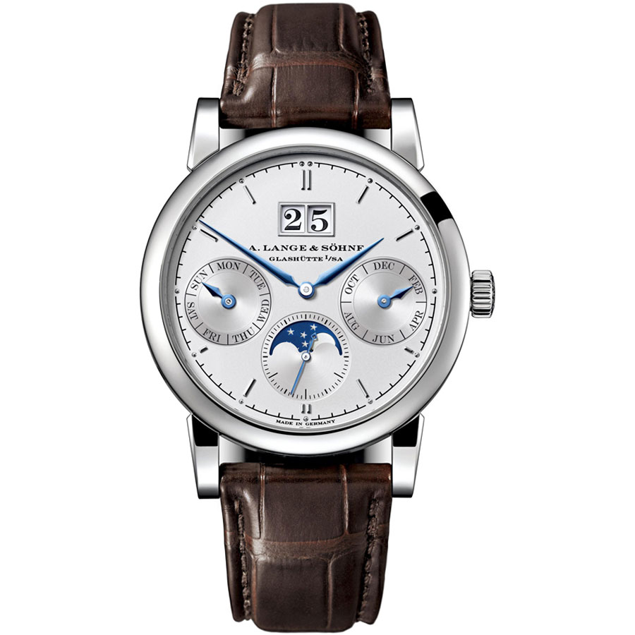 A. Lange & Sohne 330.026 Automatic Gold Chronograph Mens Watch - Precision Crafted Beauty