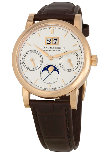 A. Lange & Sohne Precision Chronograph 43mm Silver Dial Men's Watch