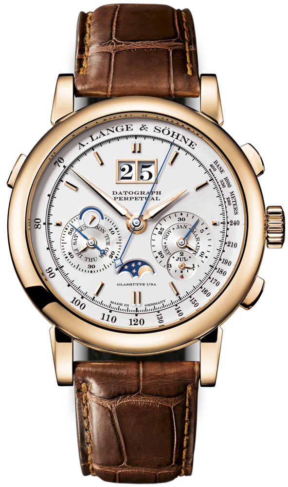 A. Lange & Sohne Saxonia Thin 18k Rose Gold Hand-Wound Dress Watch