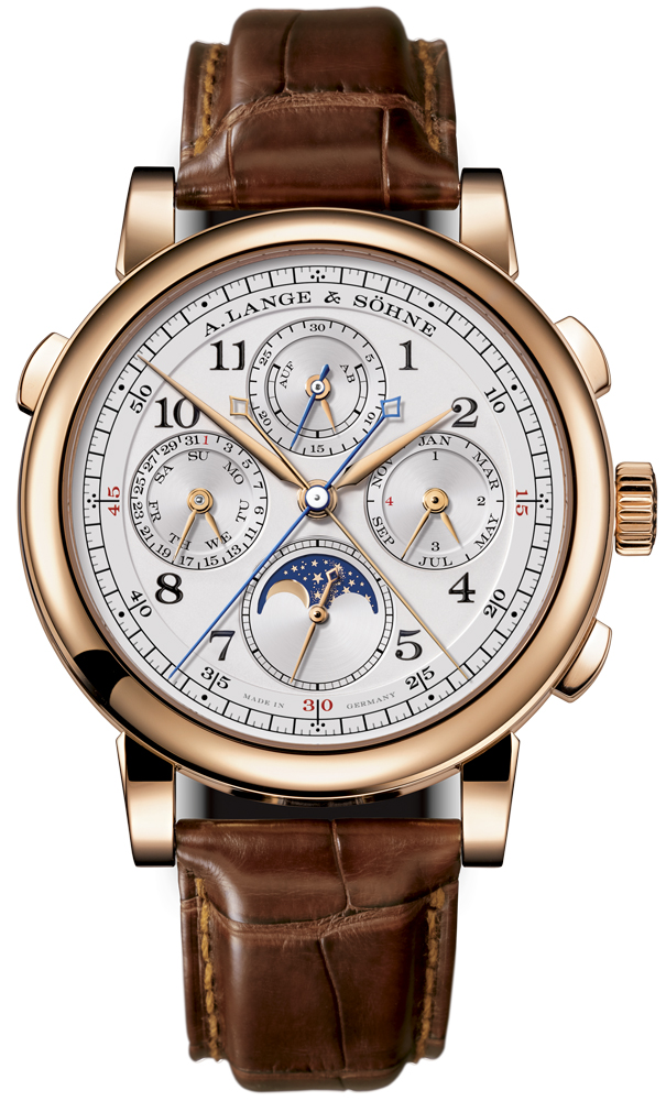 German Masterpiece A. Lange & Sohne 421.032 Automatic Moonphase Watch