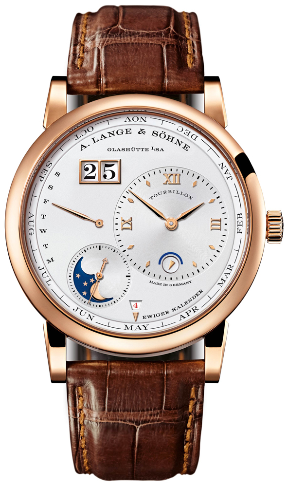 A. Lange & Sohne 720.032 Classic Automatic 41mm Silver Pilot Watch
