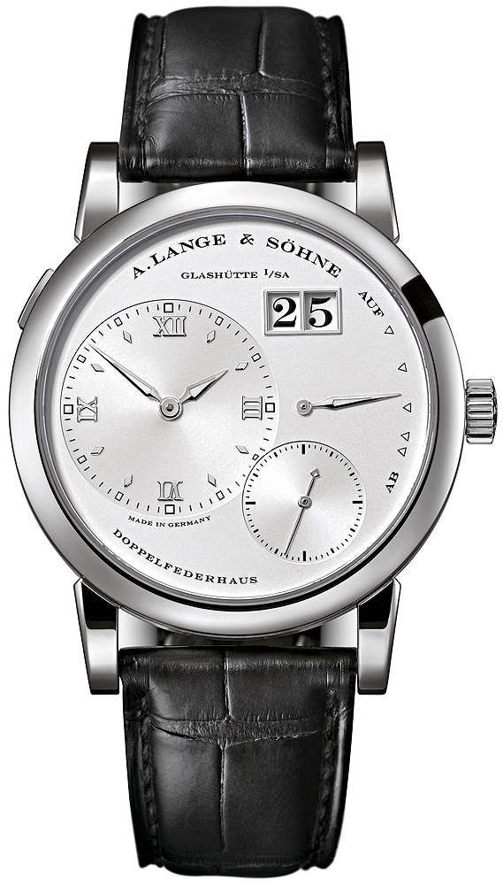 A. Lange & Sohne Lange 1 101.039 Imitation German Automatic Black-faced Watch