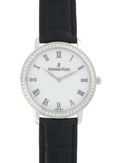 Audemars Piguet 15133BC.ZZ.A001CR.01 Homage Watch - White Gold Case, Automatic Movement