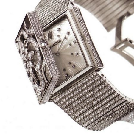 AP Danae 67490BC.ZZ.9144BC.01 Diamond Accents 18K White Gold Automatic Watch