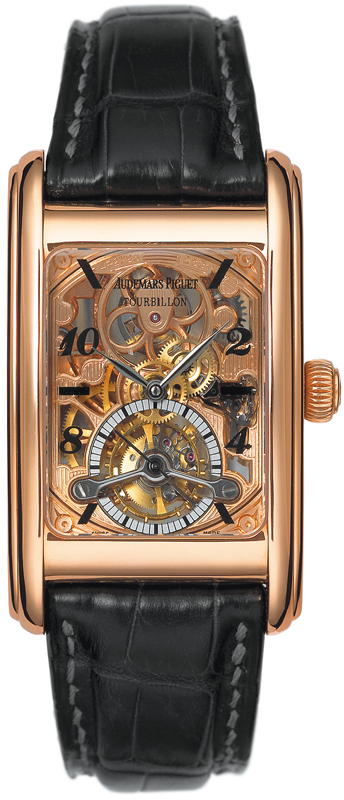 Audemars Piguet Edward Piguet 18k Rose Gold Automatic Brown Dial Watch