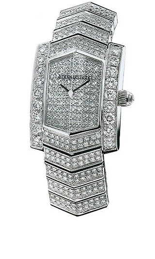 AP Facettes Diamond-Clad White Gold Timepiece 41mm Auto
