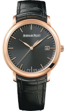 Audemars Piguet Jules Audemars Swiss Clone Automatic Black Dial 41mm Watch