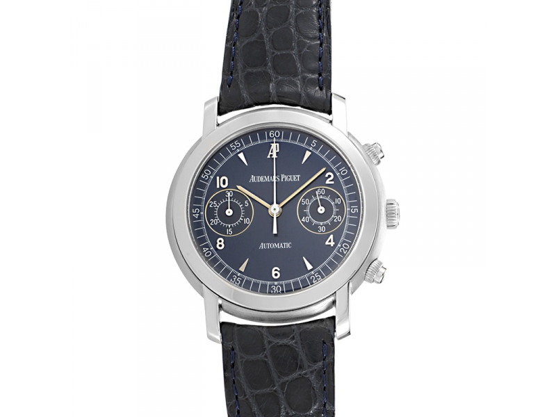 Audemars Piguet Jules Audemars 25859BC.OO.D028CR.01 Homage Automatic Rose Gold Case Black Face Diver Watch