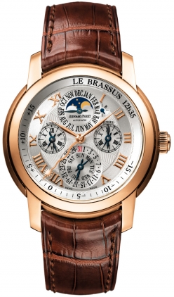 Audemars Piguet Jules Audemars Clone Swiss Automatic Rose Gold Watch - Luminous Black Face