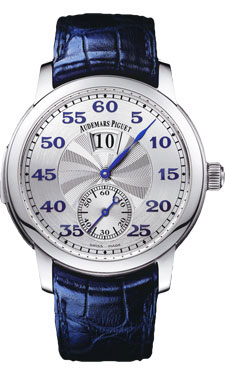 Omega Jules Audemars Swiss Clone Automatic Chronograph 41mm Black Dial Watch