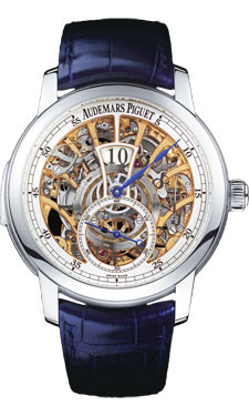 Audemars Piguet Jules Audemars Automatic 41mm Steel Rose Gold Case Ruby Dial Replication Watch