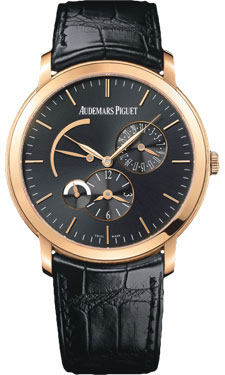 Omega Jules Audemars Masterpiece Swiss Automatic Blue Dial 26.3mm Chronograph Watch