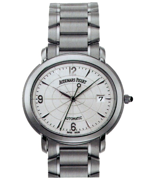 Audemars Piguet Millenary 41mm Quartz Clone, Timeless Elegance, Silver Case, Jet Black Face