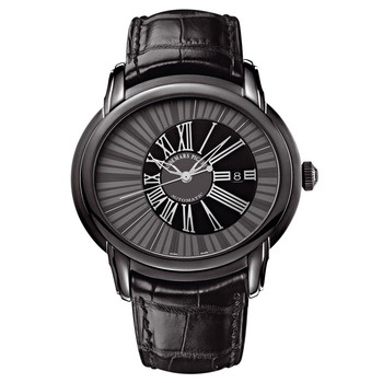 Audemars Piguet Millenary Clone 41mm Automatic Steel Black Dial Mens Watch