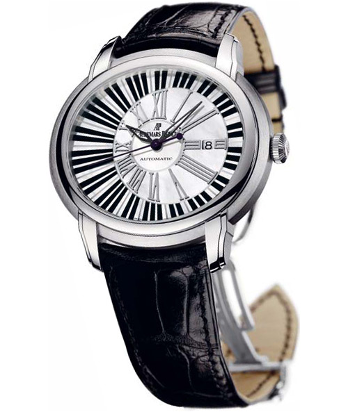 Audemars Piguet Millenary Swiss Clone 41mm Automatic Black Face Diver Watch
