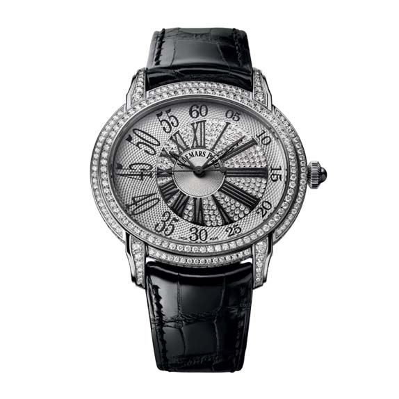 Audemars Piguet Millenary Clone Swiss Automatic Black Face Chronograph Watch