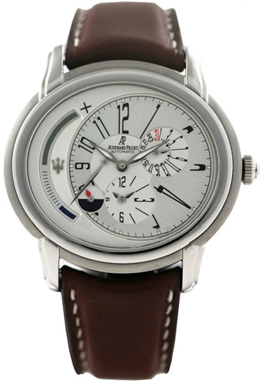 Millenary Ultra Thin Automatic Chronograph Replica Watch in Stainless Steel
