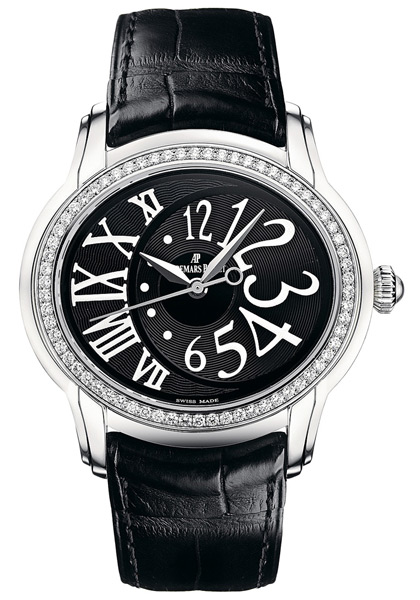 Millenary Tourbillon Automatic Watch: Audemars Piguet 41mm Steel Bezel Black Face 50m Water Resistant Clone