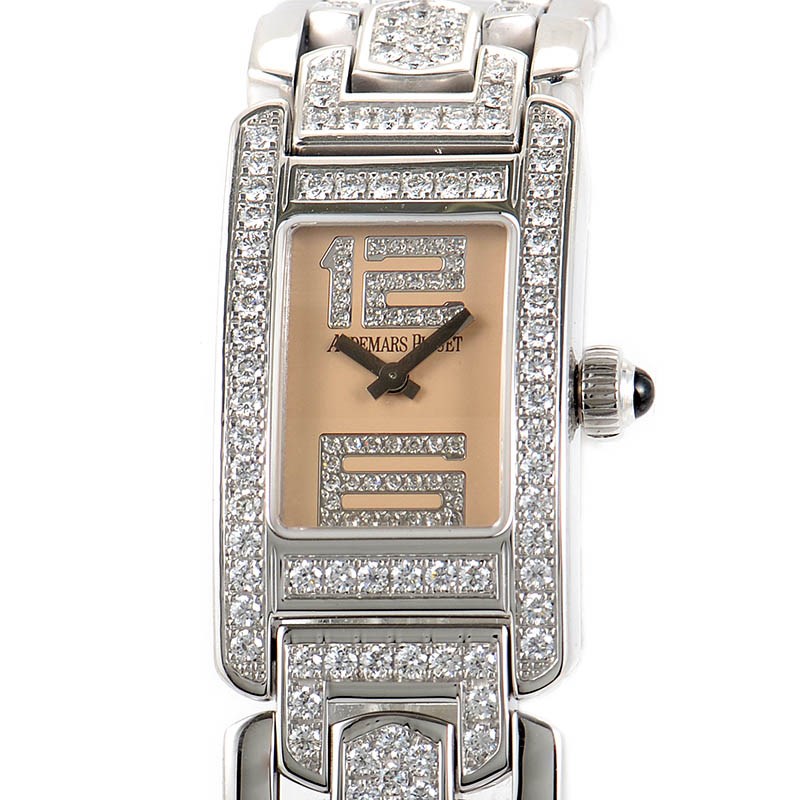 Quartz Charm of Audemars Piguet Promesse Steel & Diamond Accents Watch