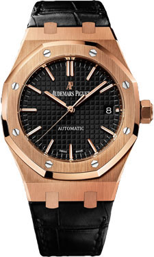 Audemars Piguet Royal Oak 41mm Rose Gold Automatic Chronograph Watch - Timeless Elegance
