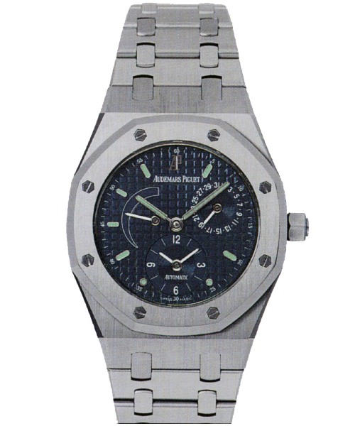 Audemars Piguet Royal Oak Swiss Homage 41mm Black Steel Case Automatic Jet Black Dial Watch