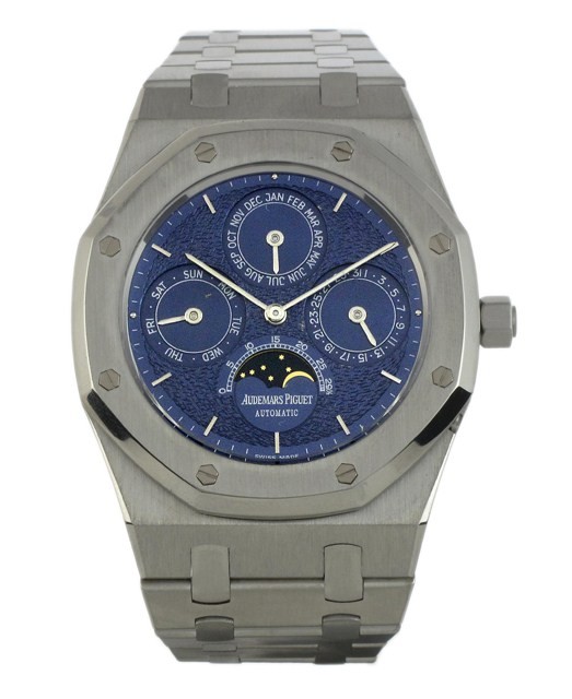 Audemars Piguet Royal Oak 25820PT.OO.0944PT.01 Swiss Clone Automatic Steel Blue Face 41mm Watch