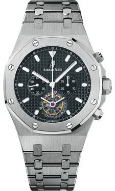 AP Royal Oak Swiss Clone Automatic 41mm Black Steel Watch - Prestige Replica