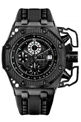 AP Royal Oak Automatic 41mm Black Ceramic Men's Watch - High-End Replica