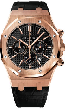 Audemars Piguet Royal Oak Swiss Clone Automatic Black Steel Watch