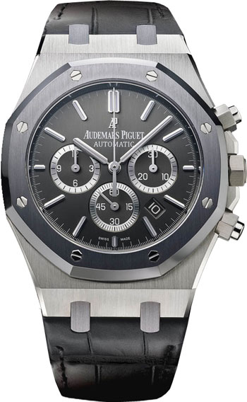 Audemars Piguet Royal Oak Anthracite Steel Automatic Chronograph Watch - Timeless Elegance