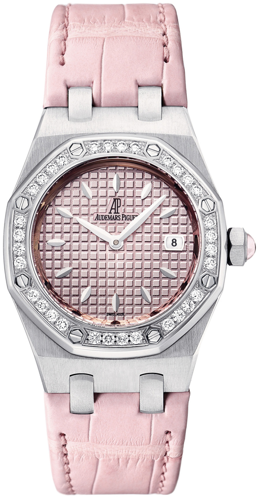 Audemars Piguet Royal Oak Clone in Pink Gold Steel, Automatic Movement with Silver Dial