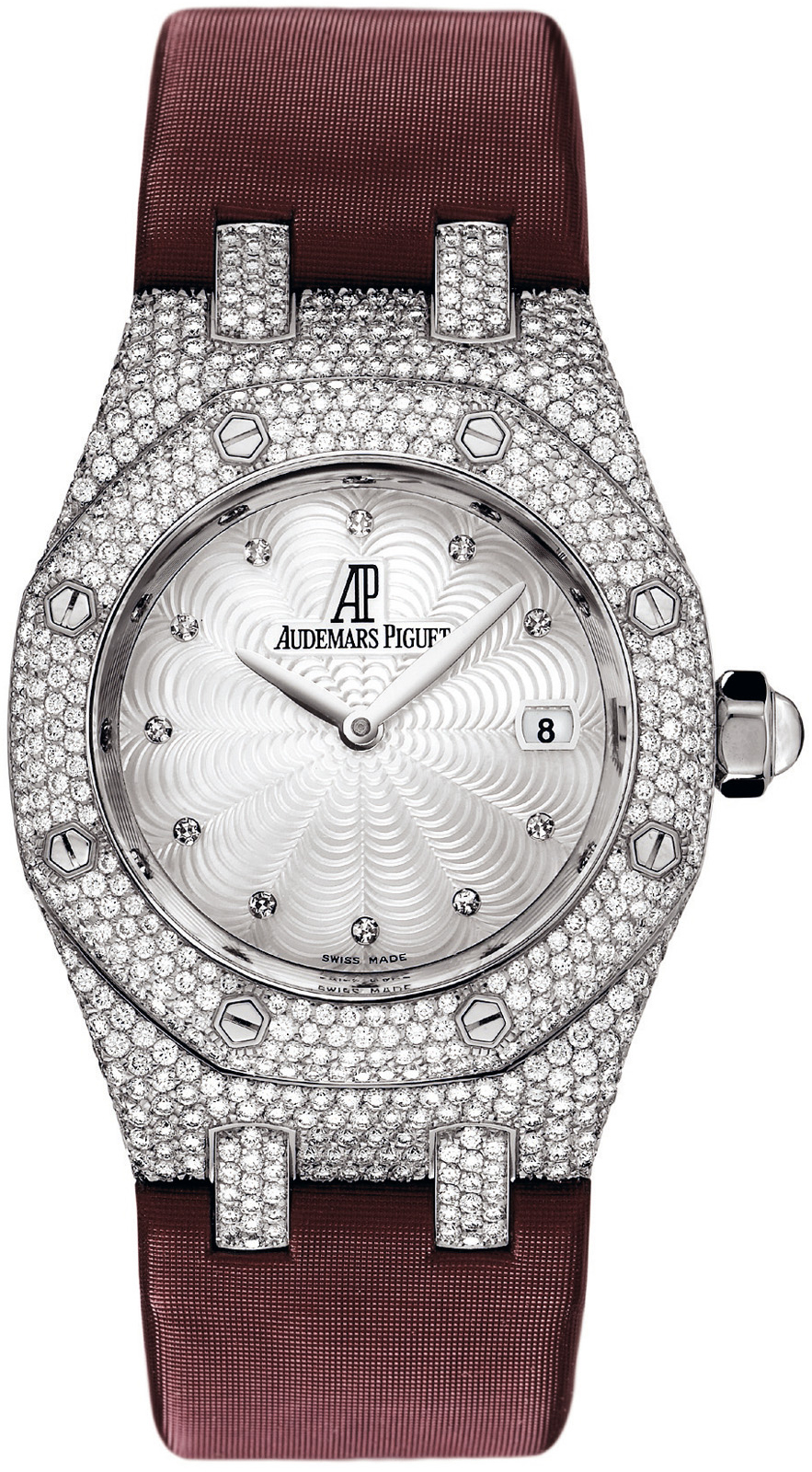 Audemars Piguet Royal Oak 41mm Automatic Steel Rose Gold Mother of Pearl Watch - Timeless Elegance Clone