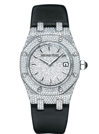 Audemars Piguet Royal Oak Clone, Automatic Movement, Stainless Steel, Elegant Pink Gold Accents, 37mm Lady's Watch