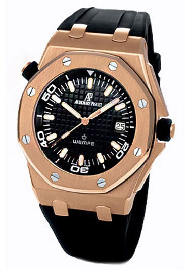 Audemars Piguet Royal Oak Offshore Swiss Clone 41mm Black Ceramic Bezel Automatic Dive Watch