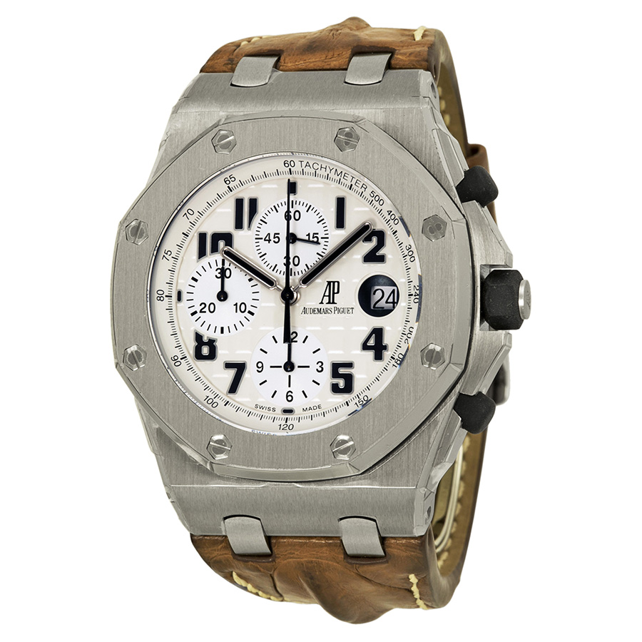 Audemars Piguet Royal Oak Offshore 41mm Swiss Clone Black Face Automatic Water-Resistant Steel Watch
