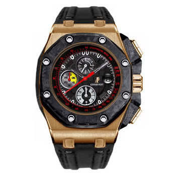 Audemars Piguet Royal Oak Offshore Clone Automatic Chronograph 41mm Black Ceramic Watch