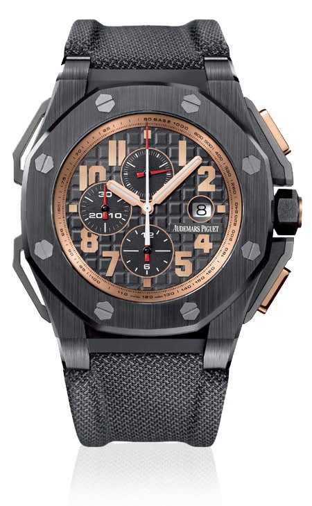 Royal Oak Offshore AP 26378IO.OO.A001KE.01 Swiss Clone Blacked-Out Chrono Watch