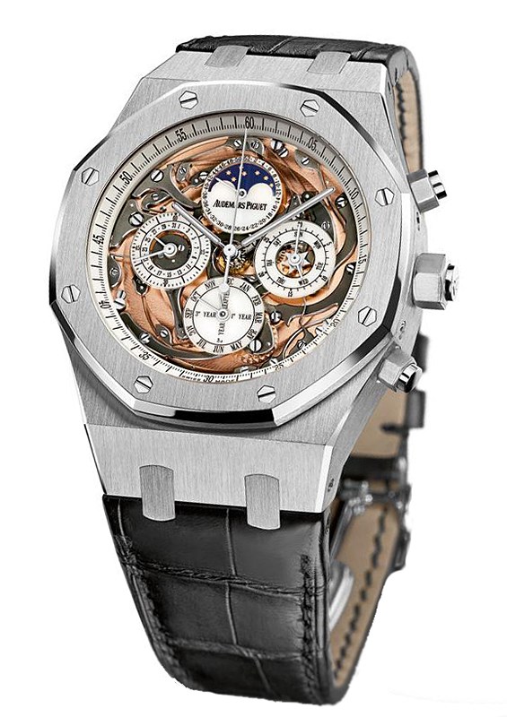 Replica AP Royal Oak Automatic Steel Blue Dial 41mm Masterpiece Watch