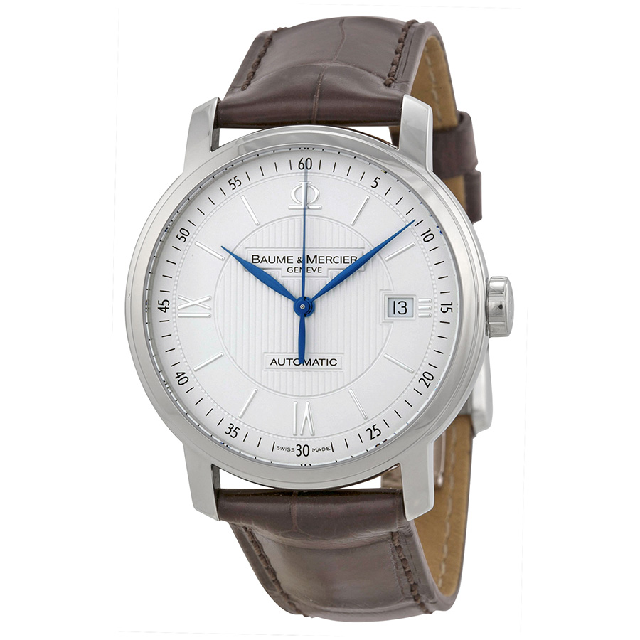 Baume et Mercier Classima Automatic Steel Silver Dial Mens Watch