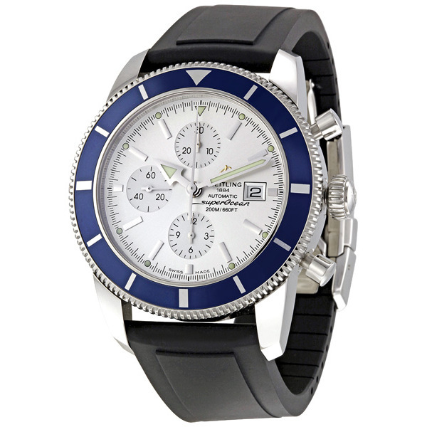 Breitling Superocean Diver A1332016 Swiss Clone - Black Face Automatic Water-Resistant 43mm Watch