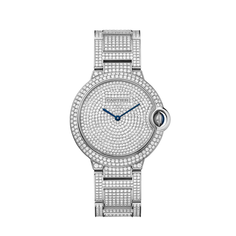 Cartier Ballon Bleu Blue Face Automatic Unisex Reps Watch