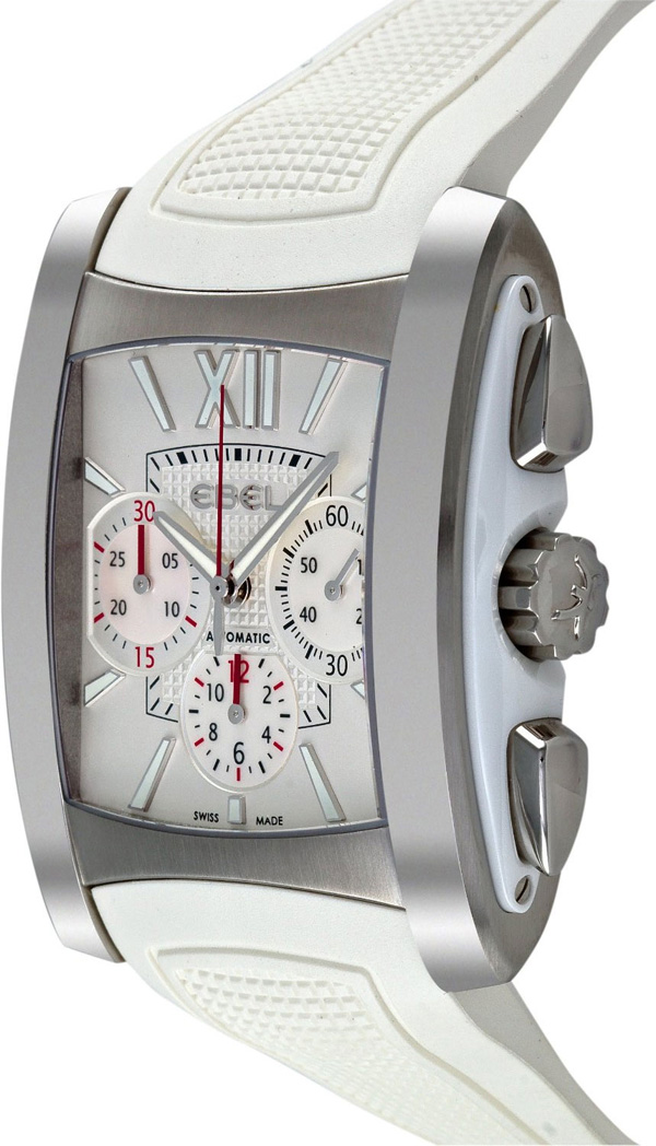 Ebel Brasilia Swiss Automatic 35mm Jet Black Dial Water-Resistant Watch