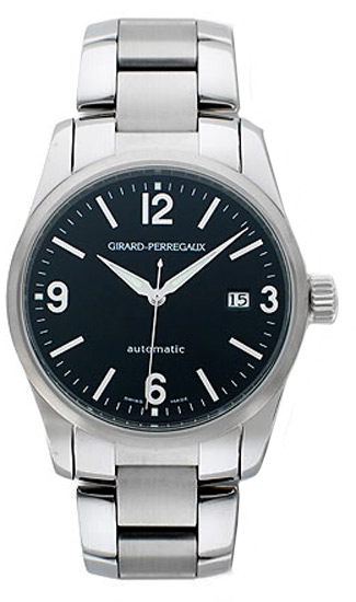 Girard Perregaux Classique Classic 49570-1-11-644 Automatic Sapphire Crystal Jet Black Dial 42mm Replica Watch
