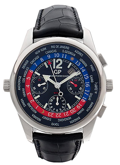 Girard Perregaux Master Time 49800-0-53-6146A Swiss Clone with Multi-Zone Display and Black Face Watch