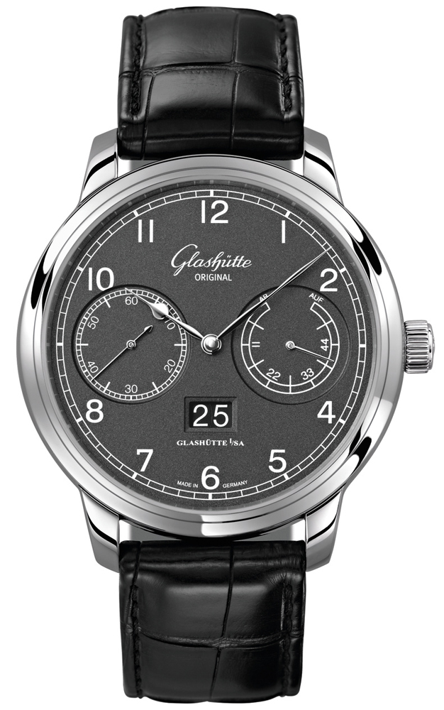 Glashutte Original Senator Automatic Silver Dial Steel Watch